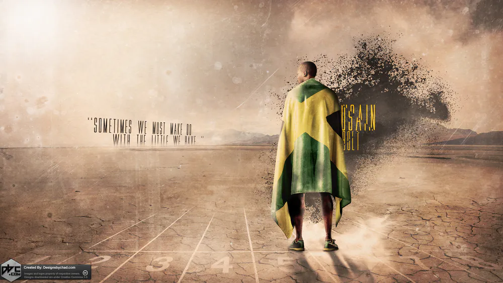 Wallpaper Usain Bolt 1024x768