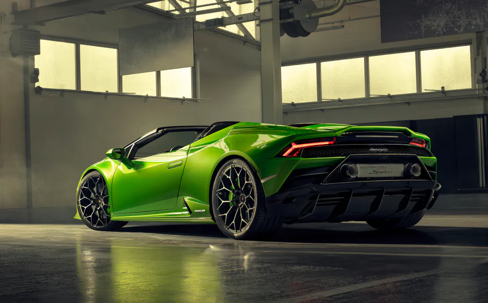 Шпалери Lamborghini Huracan Evo Spyder 2880x1620