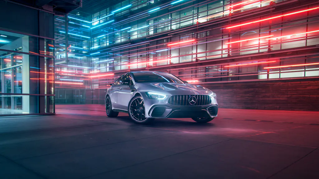 Обои на рабочий стол: Mercedes AMG GT4