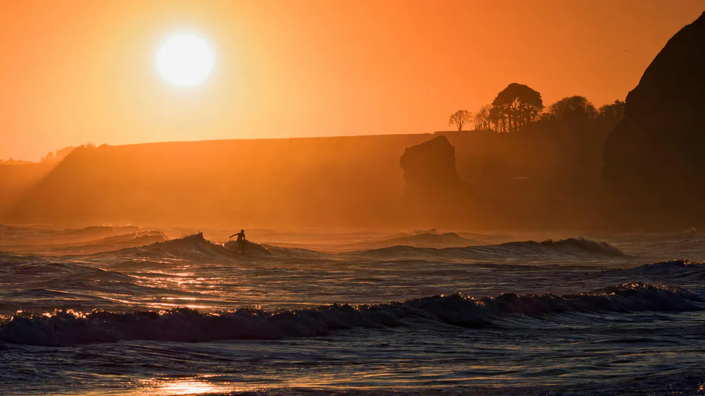 Desktop wallpaper: Sunset