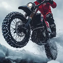 Red Motorcycle Pro Tuning