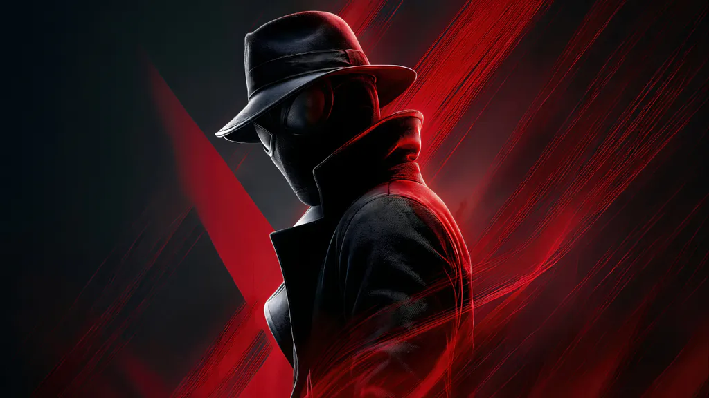 Desktop wallpaper: Mysterious man in a hat