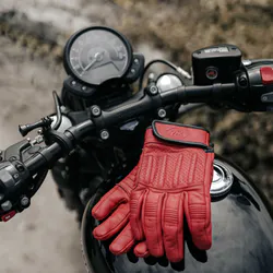 Motorcyclist on ice