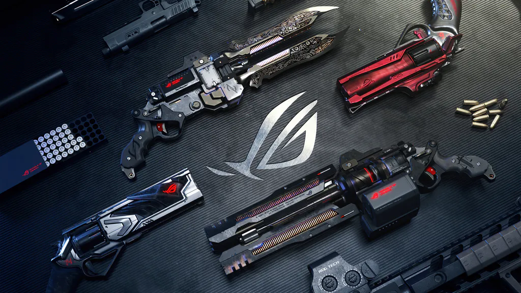 Шпалери для робочого столу: ROG кіберарсенал