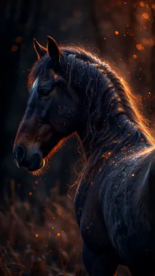 Лошадь, Свет, Животное, Золотой свет, Голова, Грива, Портрет лошади