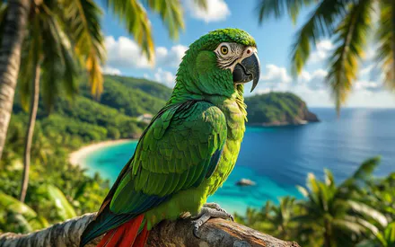 Попугай, Попугайчик, Природа, Туризм, Тропики, Птица