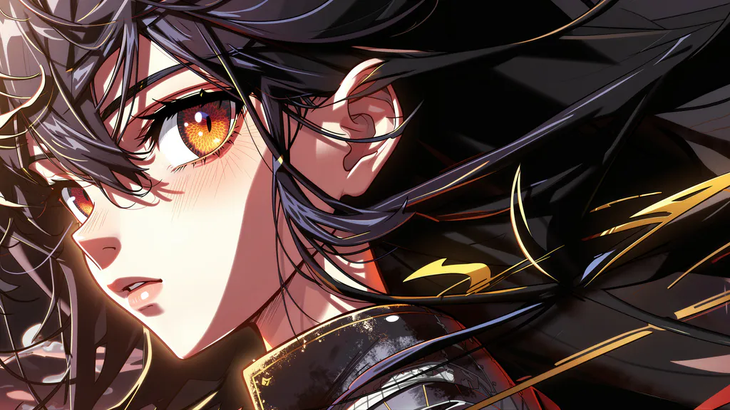 Обои на рабочий стол: Взгляд тихой ярости