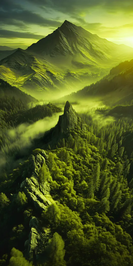 Обои на телефон: Мистические Карпаты