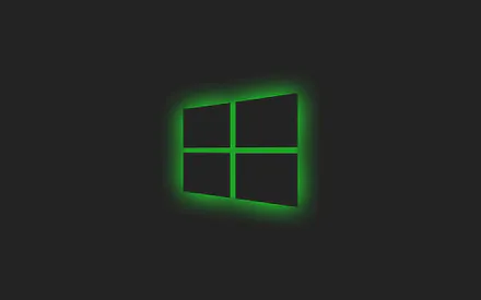 Логотип, Неон, Темний, Фон, Мінімалізм, Абстракція, Комп’ютер