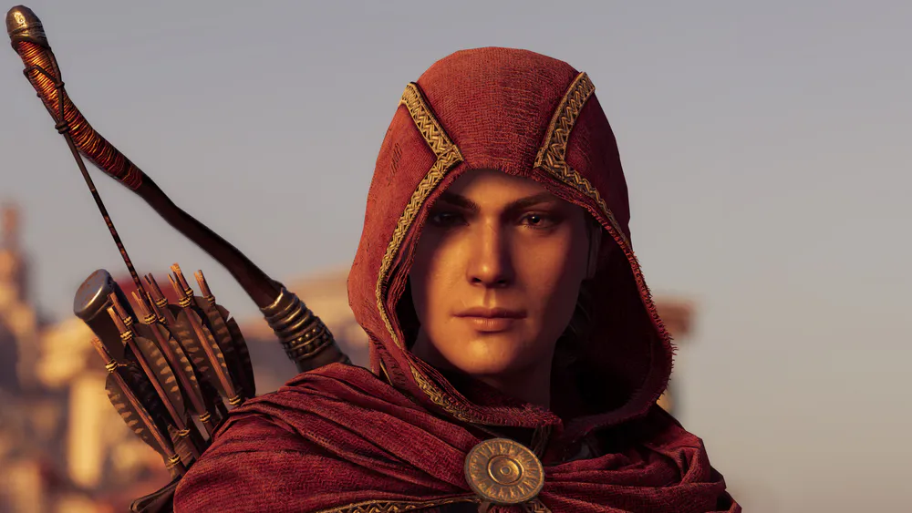 Wallpaper Kassandra in Assassins Creed Odyssey 1080x2160