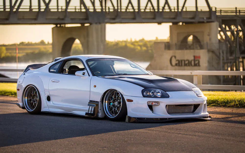 Wallpaper Toyota Supra 1366x768