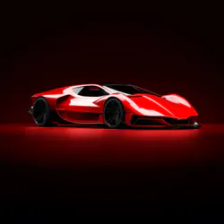 Futuristic car