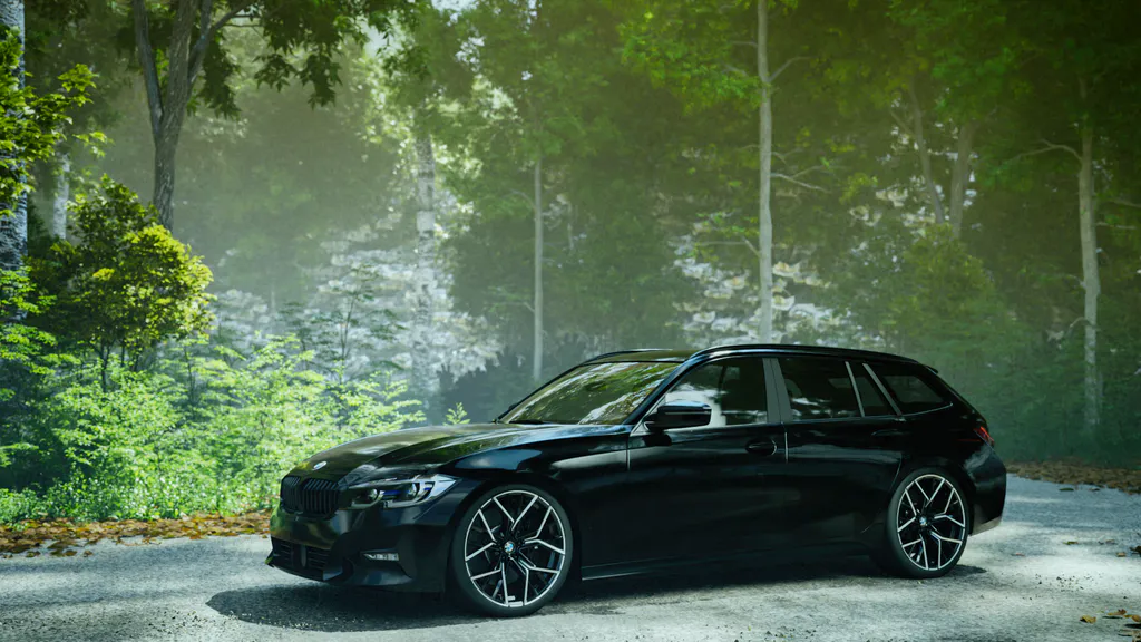 Обои на рабочий стол: BMW G21 Forrest