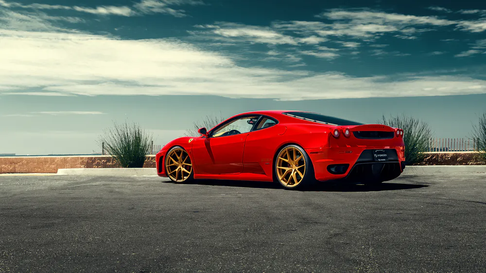 Wallpaper Ferrari F430 3440x1440