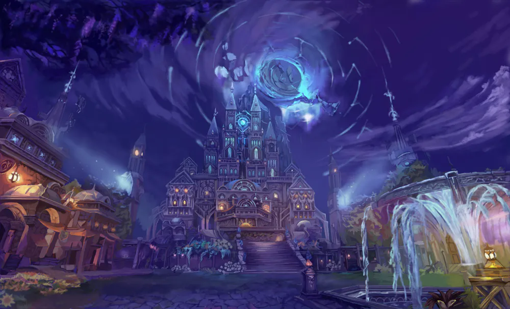 Обои Замок 1680x1050