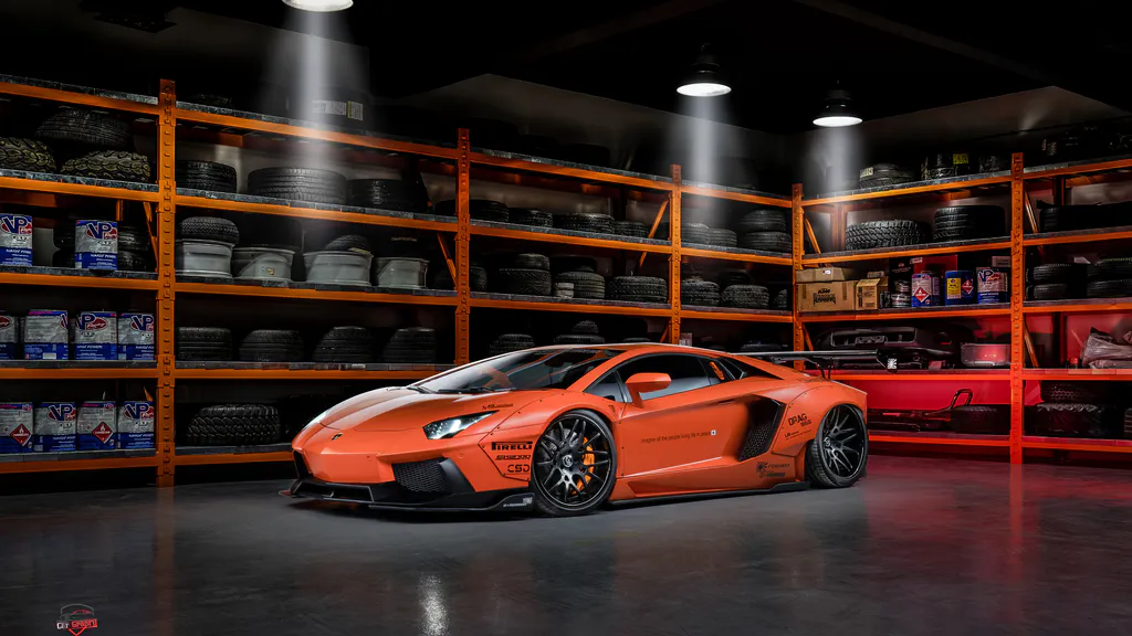 Шпалери для робочого столу: Lamborghini Aventador
