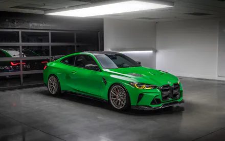 BMW, Bmw M4, Green, Vorsteiner, Sportcar