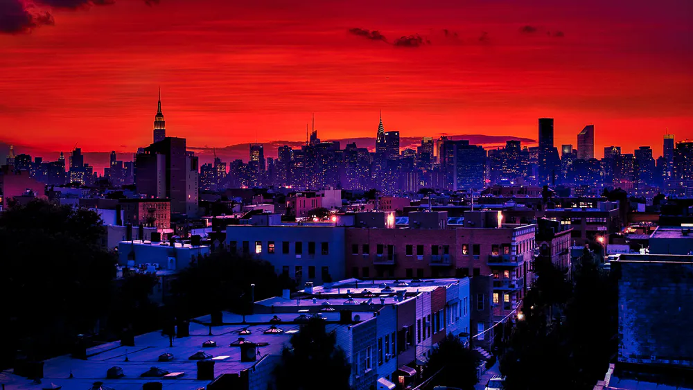 Wallpaper NY 1366x768