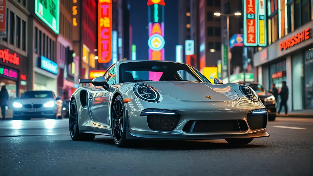 Обои на рабочий стол: Porsche 911