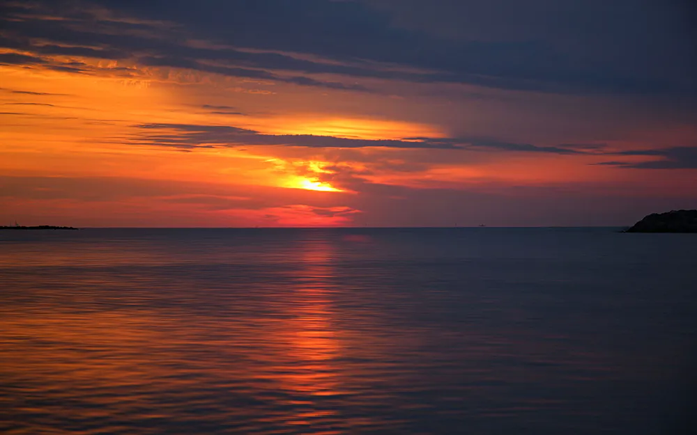 Обои Закат 1080x2400