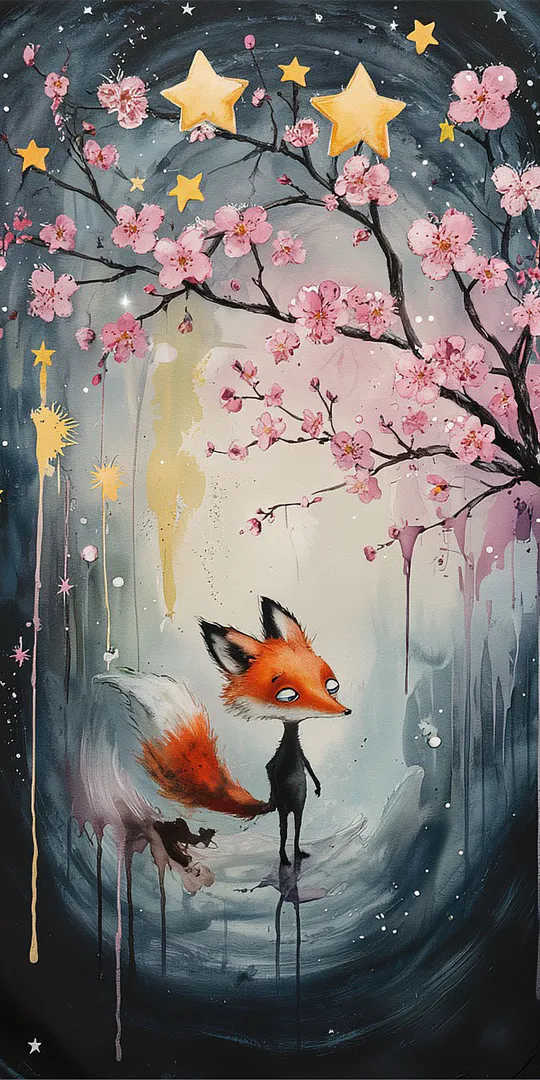 Обои на телефон: Лисьи фантазии