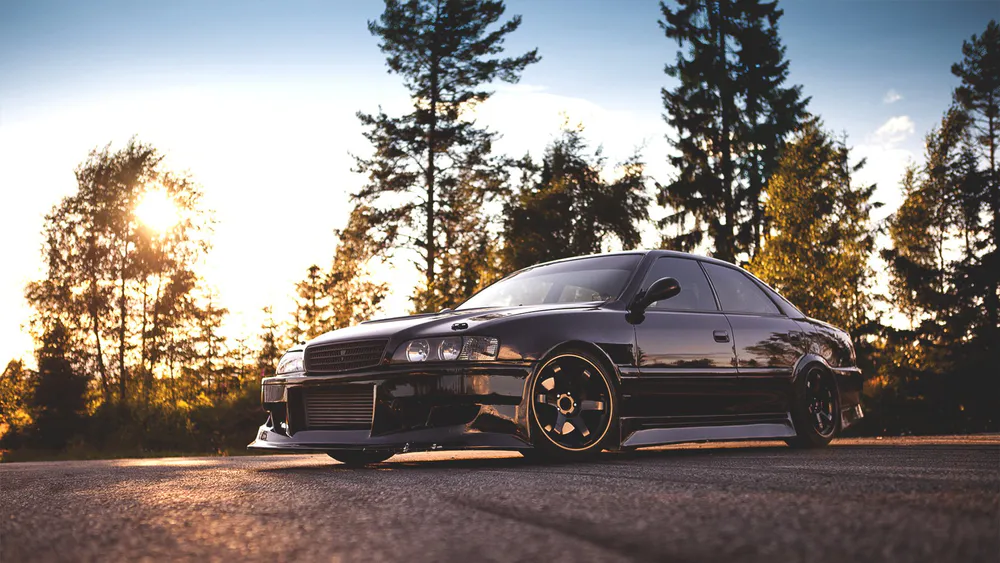 Обои Toyota Chaser 100 1366x768