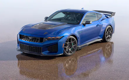 Ford Mustang Dark Horse SC, Синий, Машина