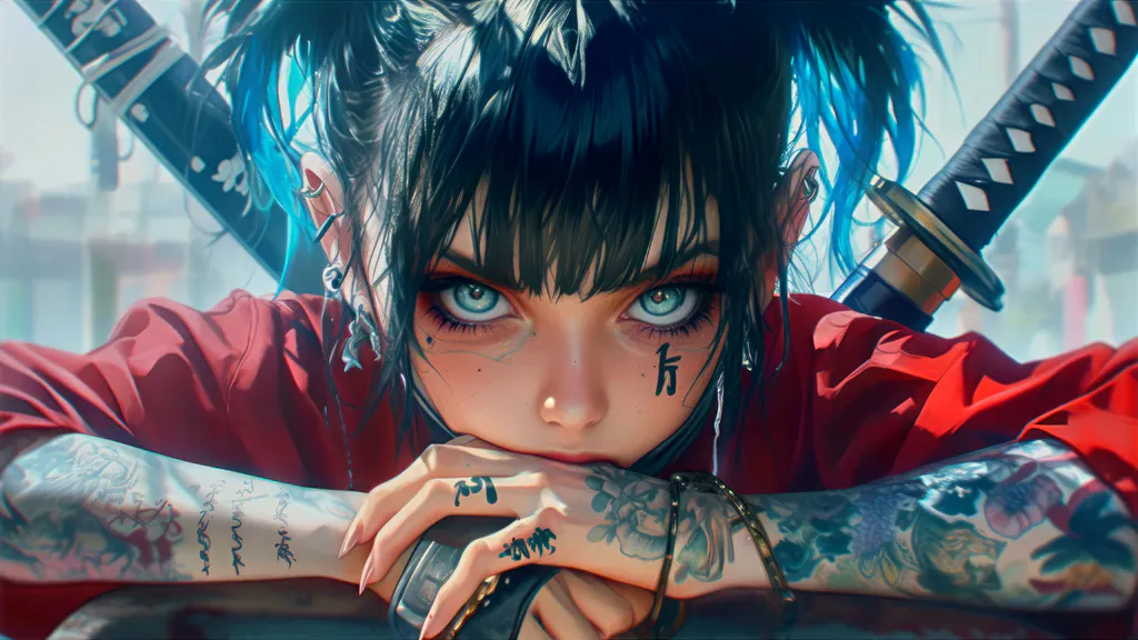 Desktop wallpaper: City ninja