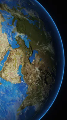 Планета, Орбіта, Атмосфера, Океан, Континенти, Хмари, Атмосферний ореол, Amoled, AI Art