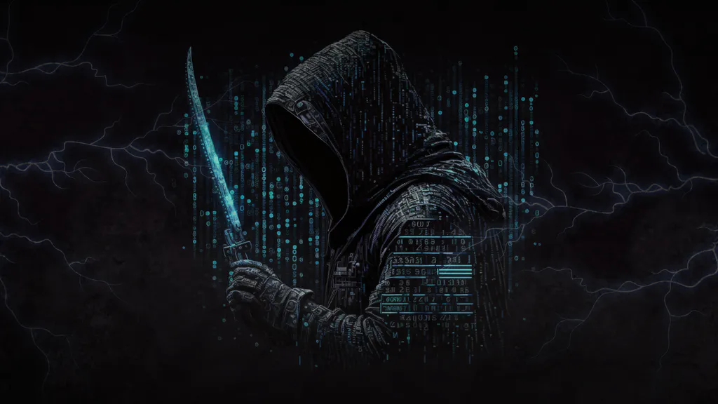 Desktop wallpaper: Cyber ​​Ninja