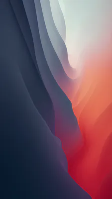 Абстракція, Градієнт, Плавні лінії, Синьо-червоний, Мінімалізм, Текстура, Сучасний дизайн