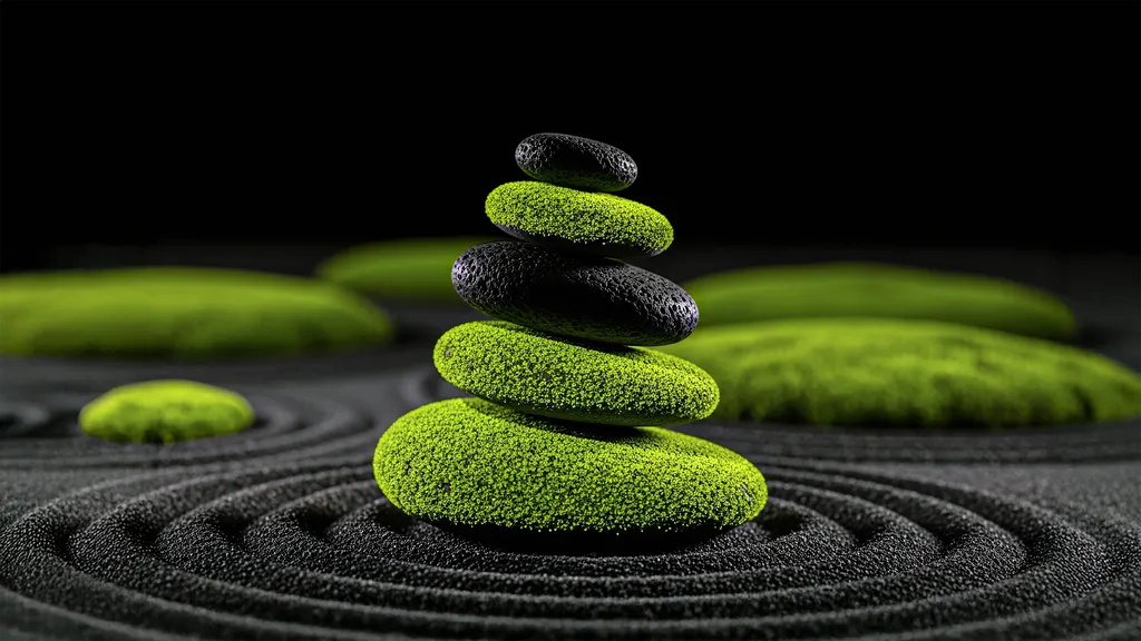 Обои на рабочий стол: Зен баланс