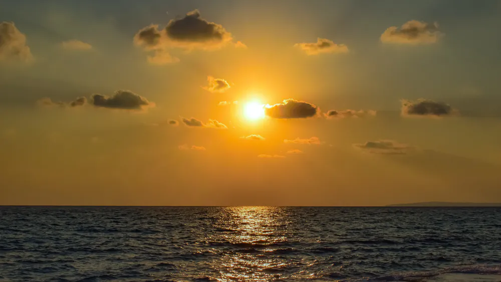 Wallpaper Sunset 1284x2778