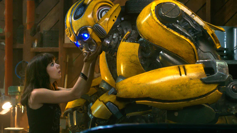 Wallpaper Hailee Steinfeld in Bumblebee 2560x1080