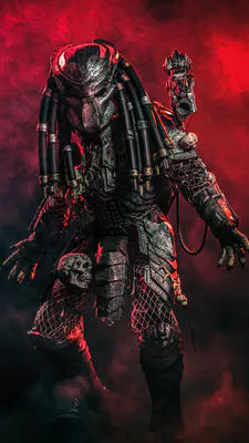 Хижак, Predator, Фантастика, Інопланетянин, Темна атмосфера, Червоний дим, Sci-fi