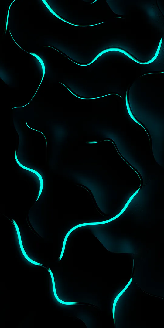 Шпалери на телефон: Неонові хвилі