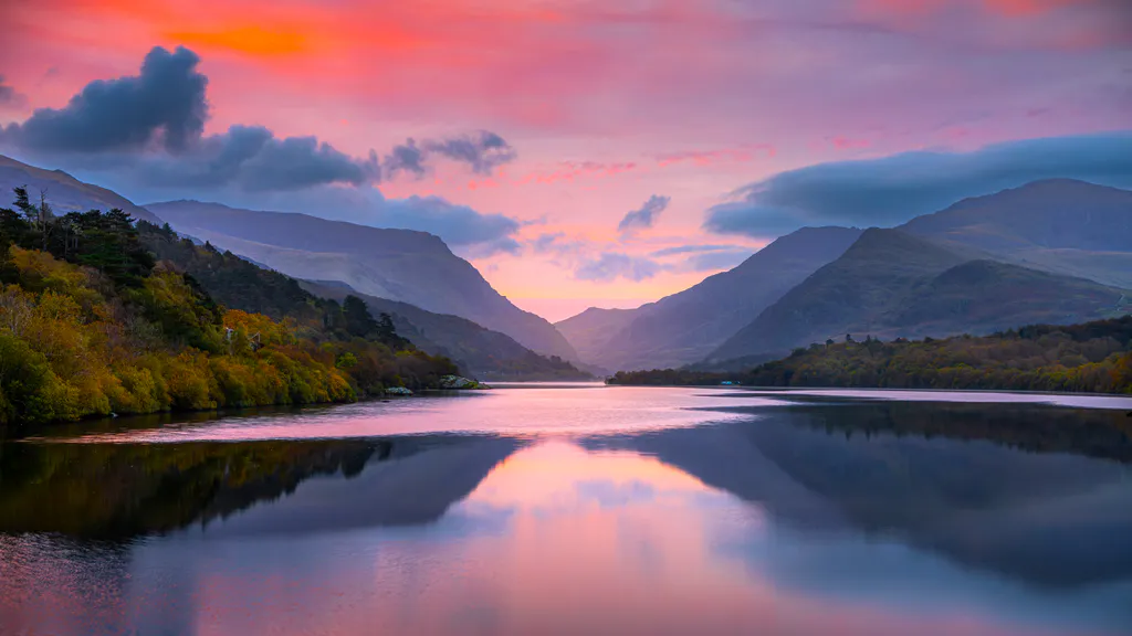 Desktop wallpaper: Mountain landscape