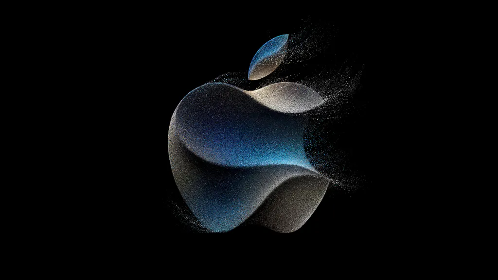 Desktop wallpaper: Apple logo