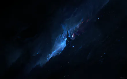 Космос, Звезды, Туманность, Фантастика, Арт, Space, Fantasy, Nebula