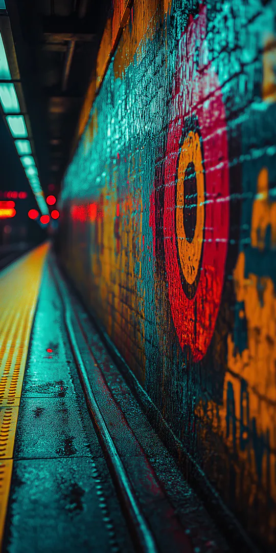 Phone wallpaper: Metro