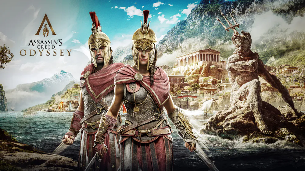 Wallpaper Assassin's Creed Odyssey 1080x2400