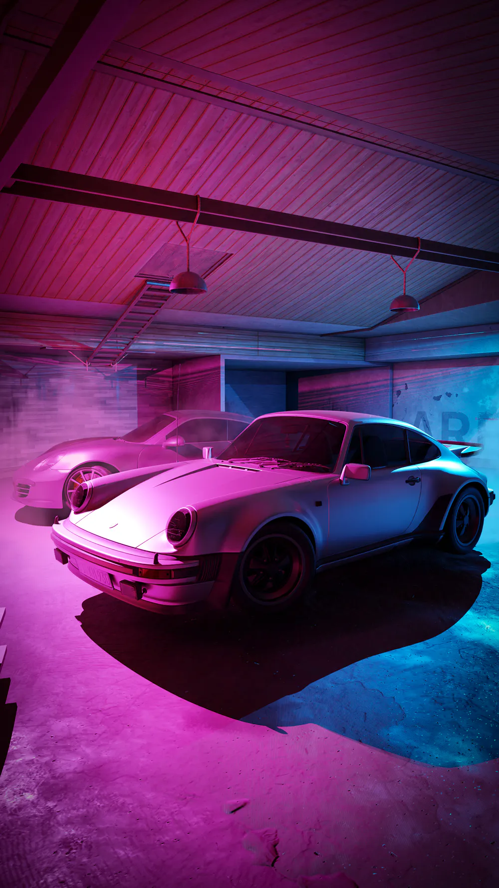 Шпалери Porsche 911 Turbo 3440x1440