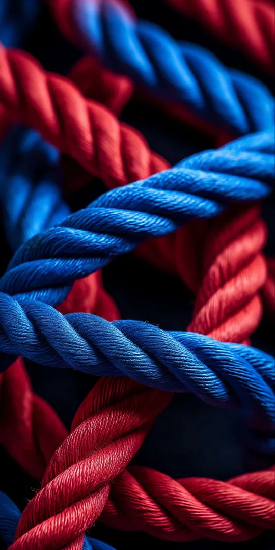 Phone wallpaper: Texture of ropes