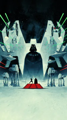 Star Wars, Дарт Вейдер, Имперские истребители, AT-AT, Космические корабли, Лазерные выстрелы, Звездные войны