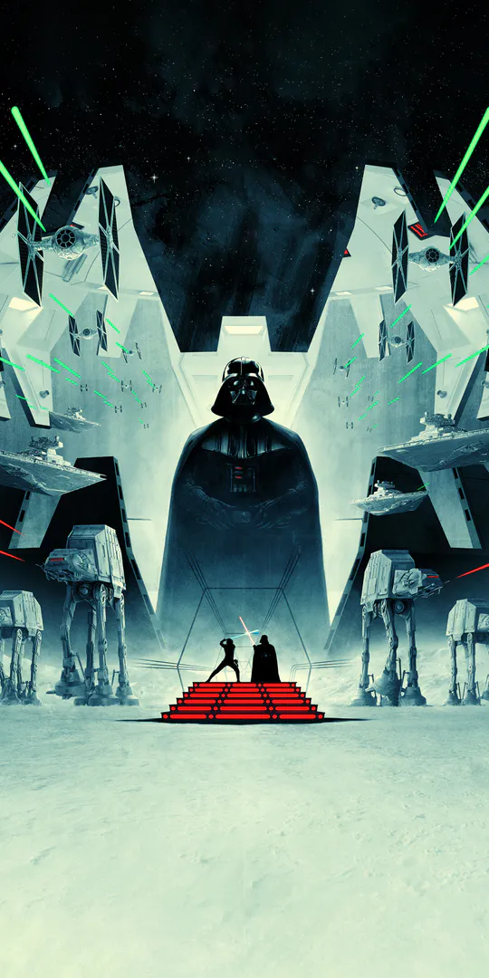 Обои на телефон: Имперская битва Star Wars