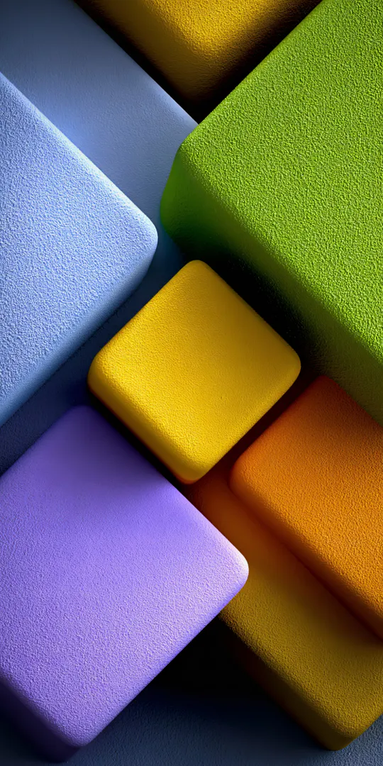 Обои на телефон: Цветные блоки