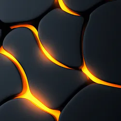 Neon gradient layers