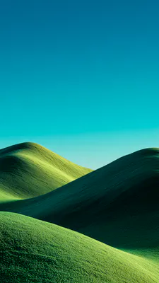 Пейзаж, Минимализм, Природа, Зеленый, Холмы, Покой