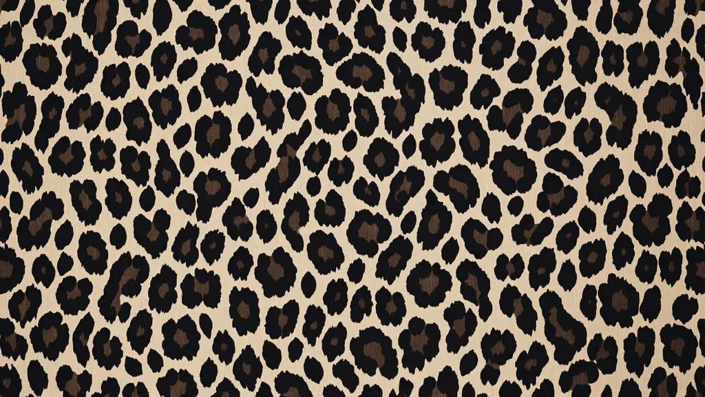 Обои на рабочий стол: Леопардовый принт