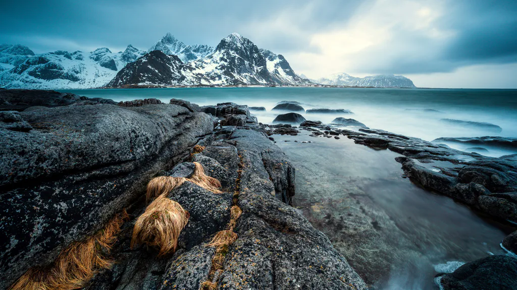 Обои на рабочий стол: Лофотенские острова Норвегия